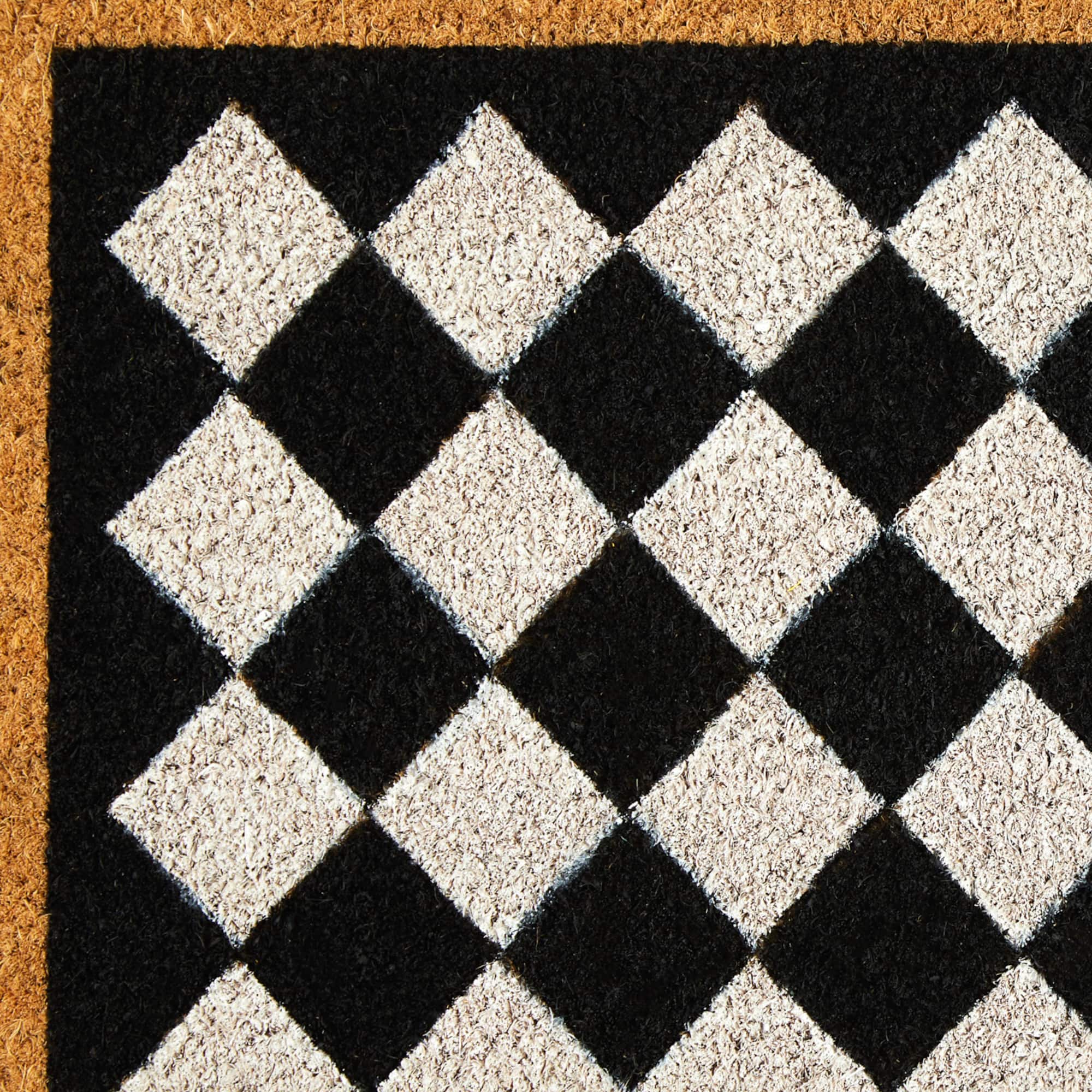 Harlequin Doormat